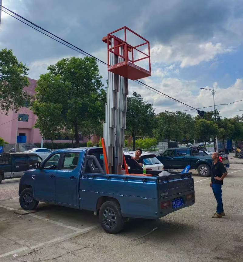 德州车载铝合金式高空作业车